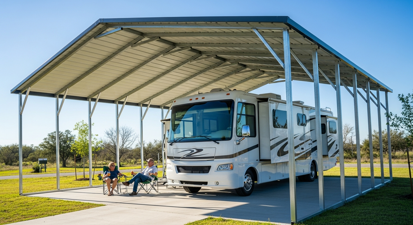 Steel buildings in Texas